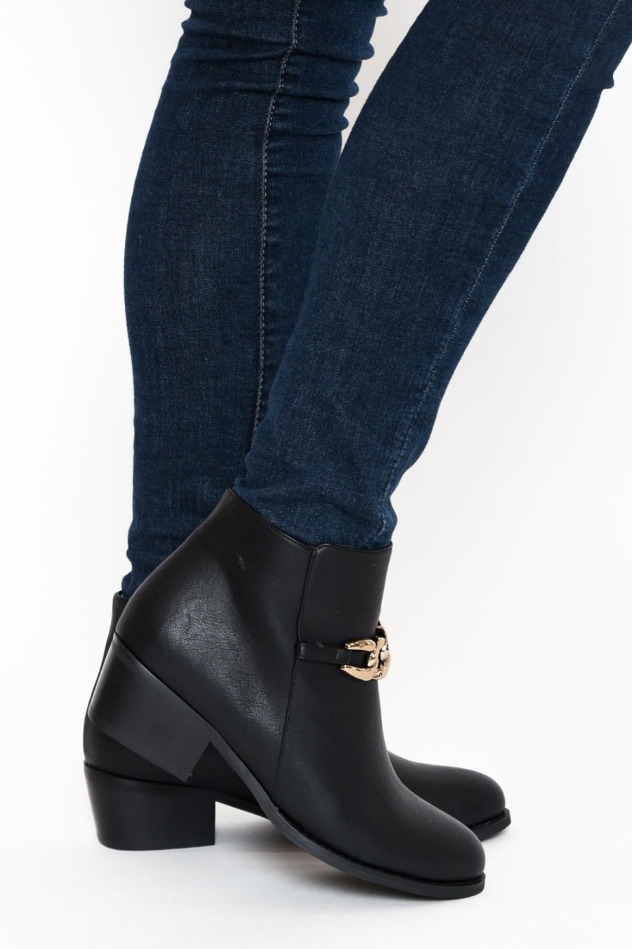 Shoes Laguna Quays | Edmond Black Ankle Boot