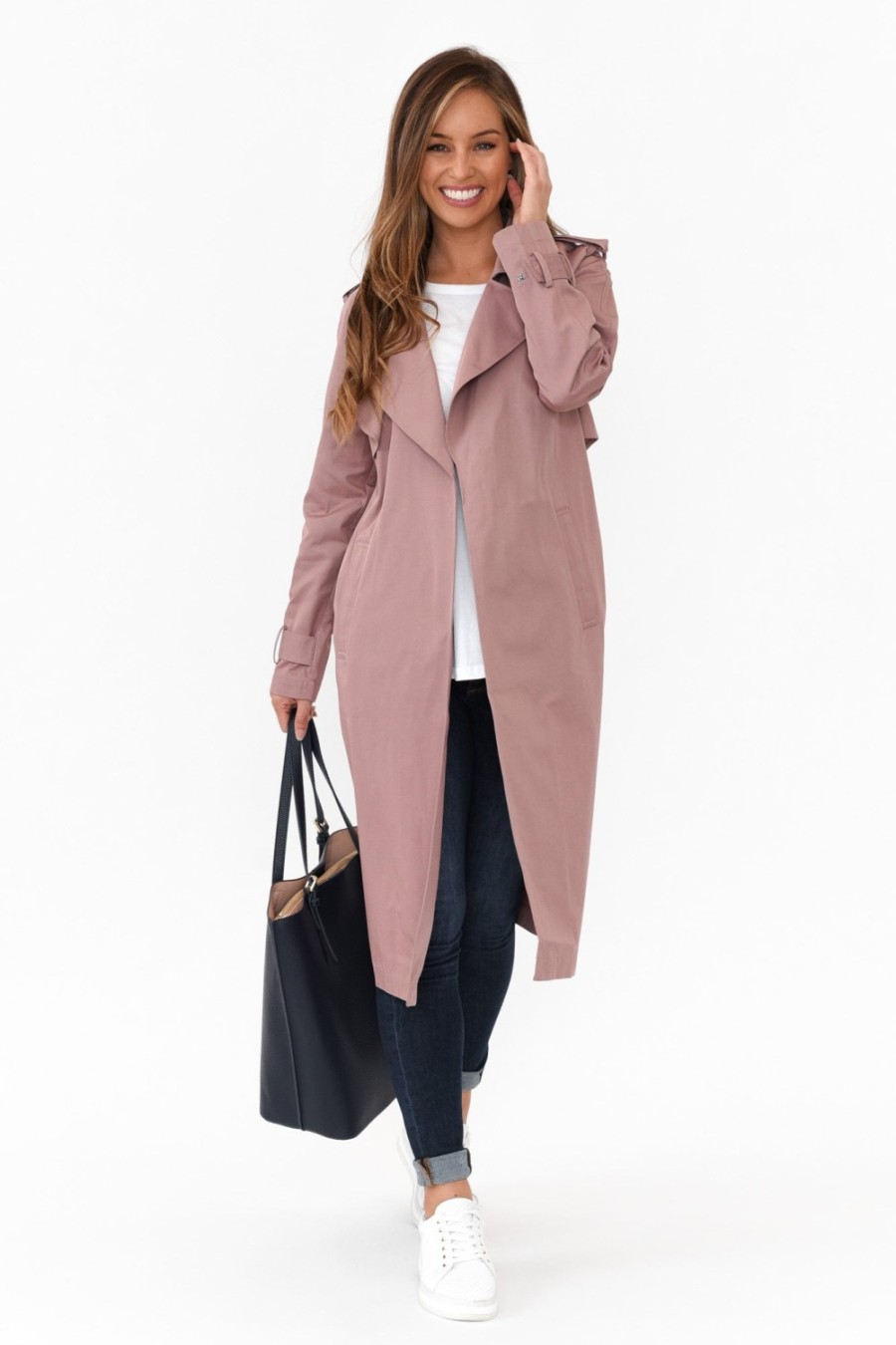 Clothing Foil Coats | Soho Berry Trench Coat