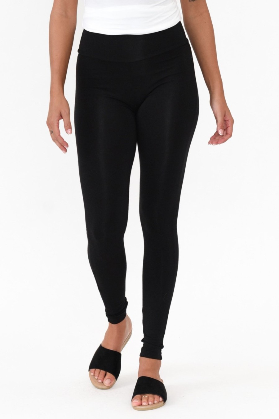 Clothing Bamboo Body Leggings | Carly Black Bamboo Legging