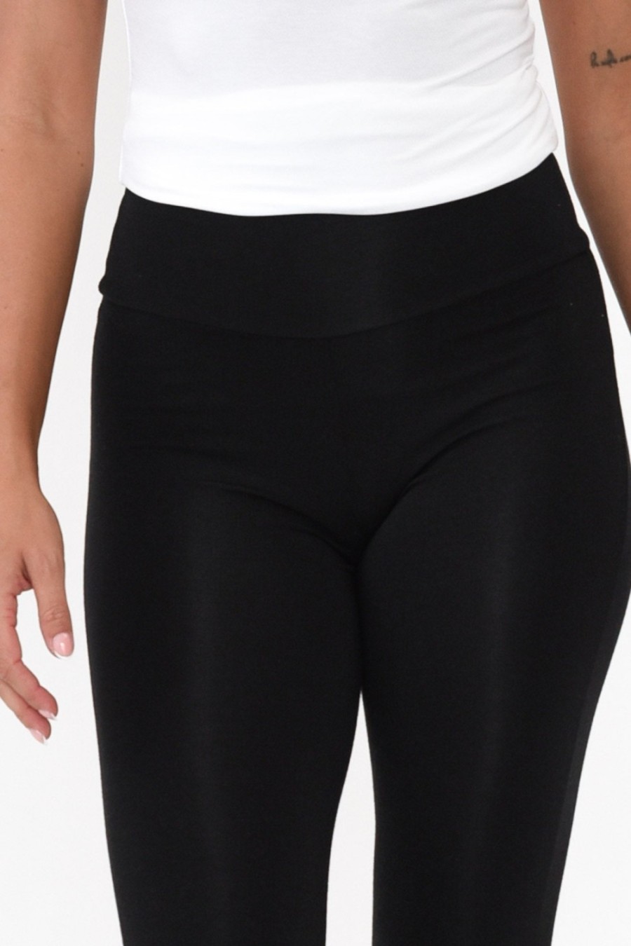 Clothing Bamboo Body Leggings | Carly Black Bamboo Legging