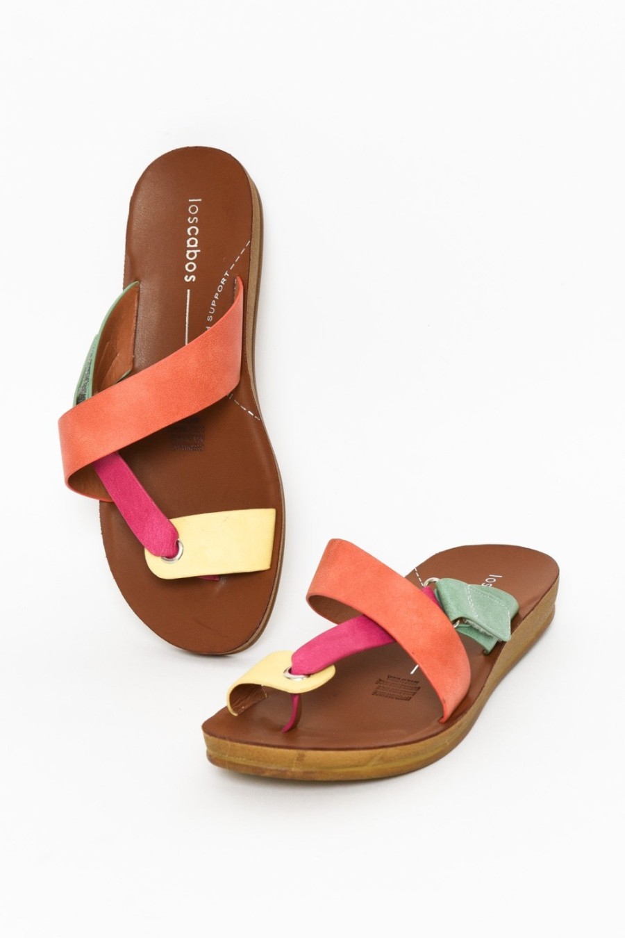 Shoes Los Cabos Slides | Bry Paradise Multi Strap Slide