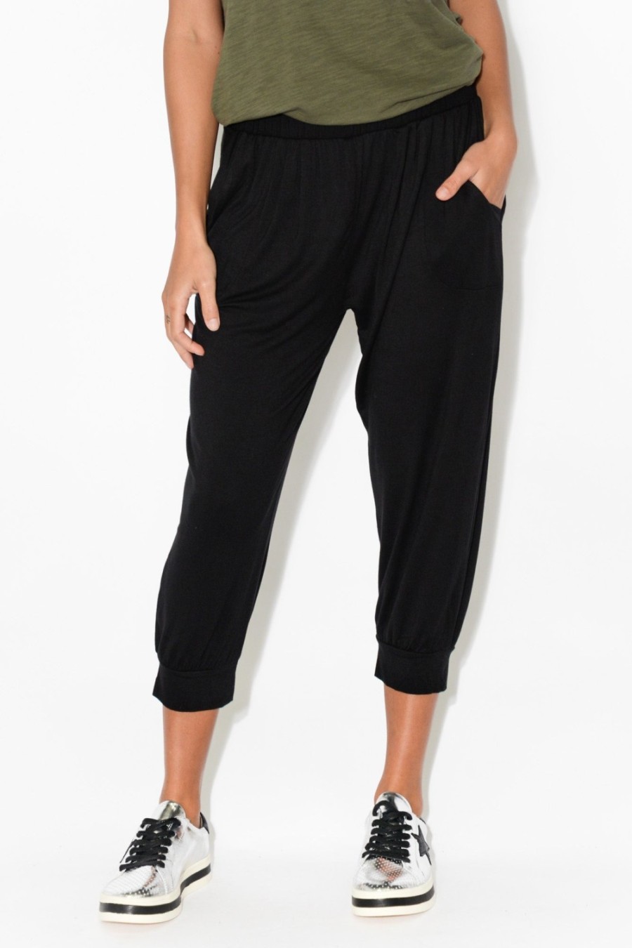 Clothing Betty Basics Pants | Black Tokyo Slouch Pant