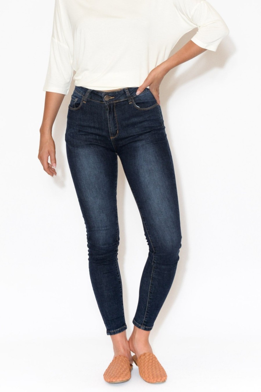 Clothing Country Denim Jeans | Bodhi Blue Denim Slim Leg Jean