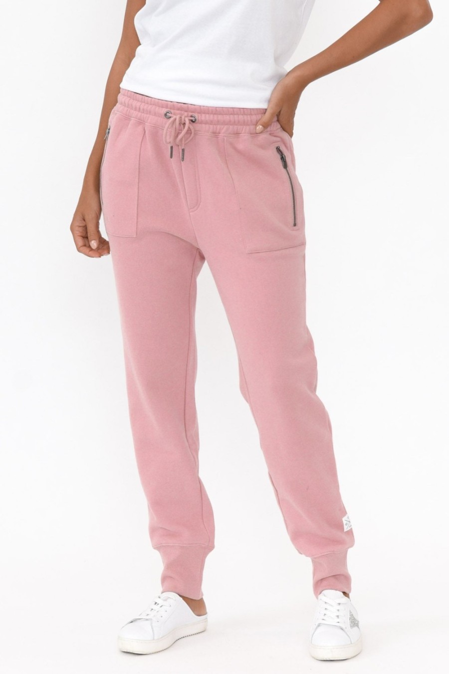 Clothing Elm Pants | Danni Blush Cotton Lounge Pant