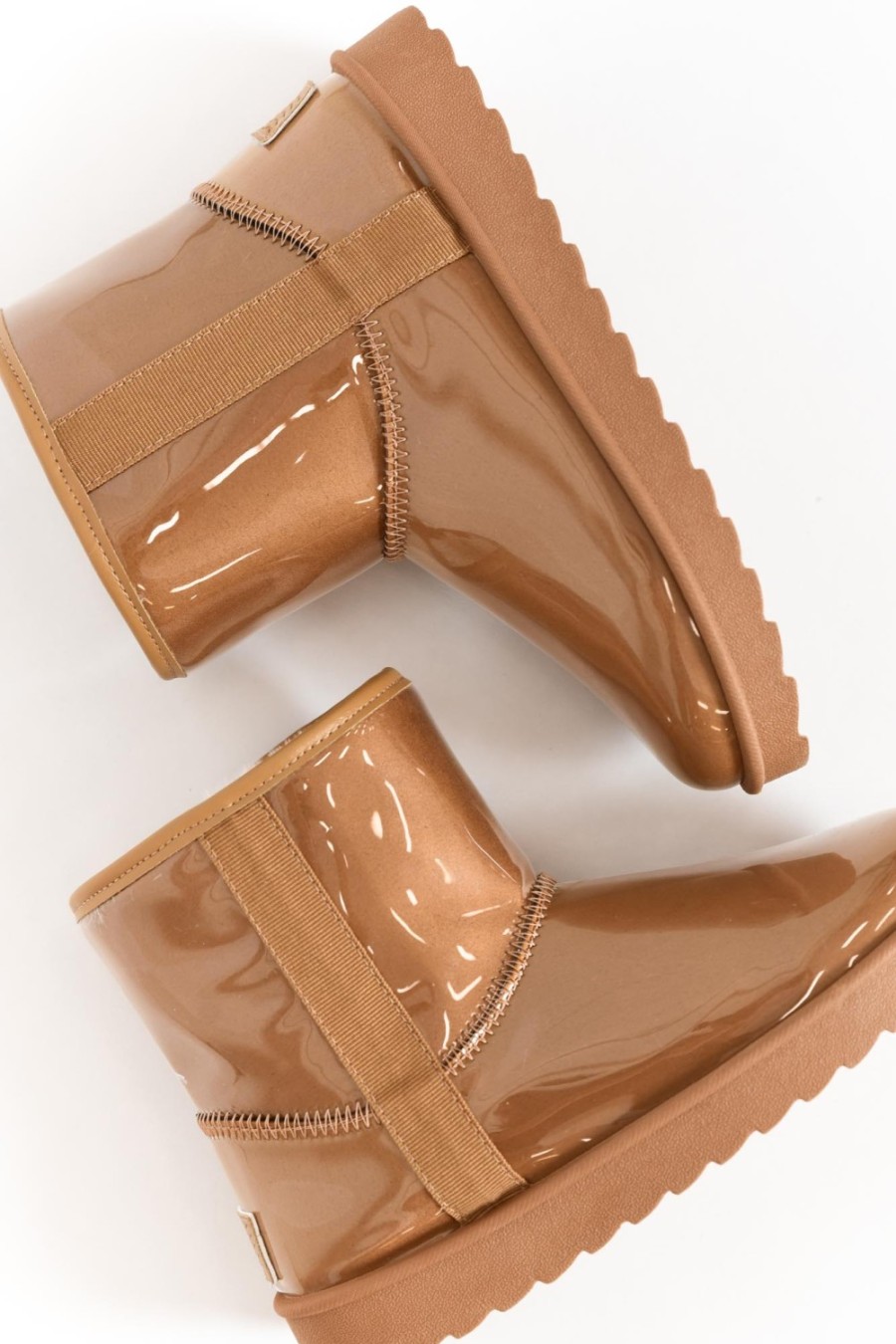 Shoes Bay Lane | Tully Beige Slipper Boot