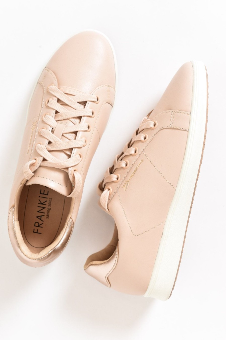 Shoes Frankie4 Leather Sneakers | Jackie Iii Blossom Sneaker