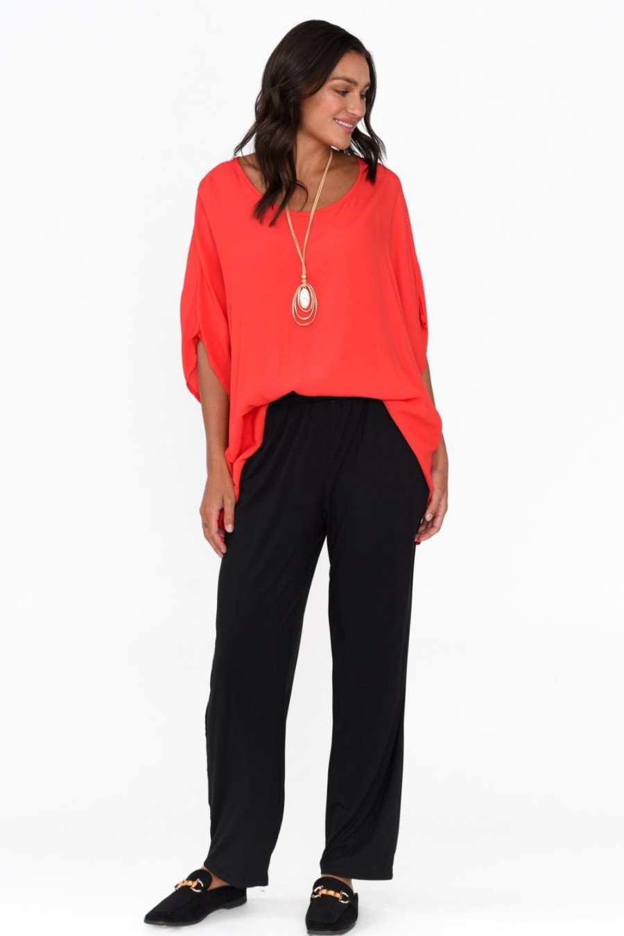 Clothing Pq Pants | Rosella Black Bamboo Pant