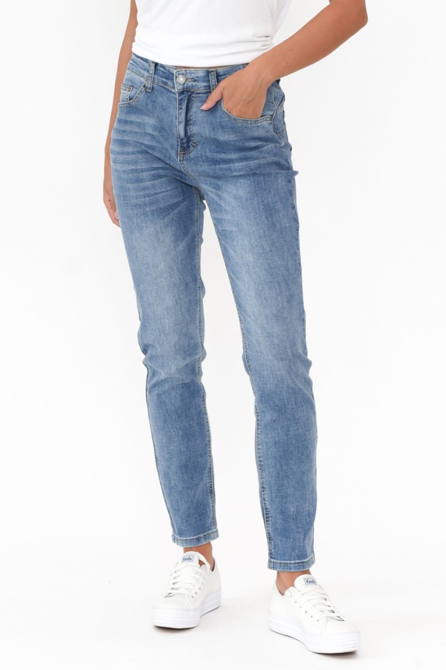 Clothing Gordon Smith Jeans | Marvel Blue Denim Slim Jean