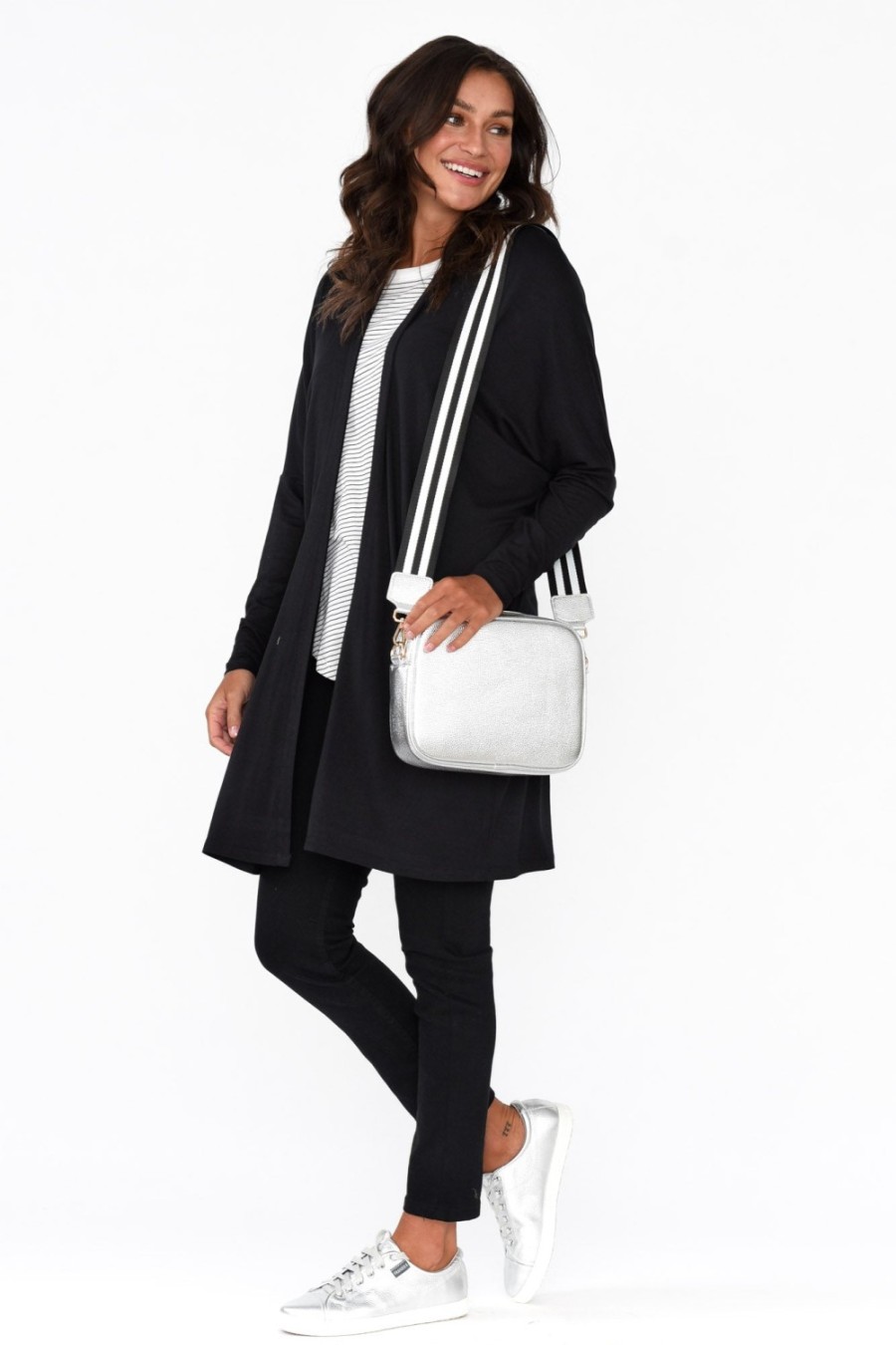 Clothing Betty Basics Cardigans | Margot Black Cardigan