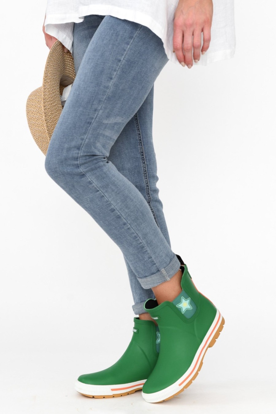 Shoes Rancho | Rocket Green Waterproof Ankle Boot