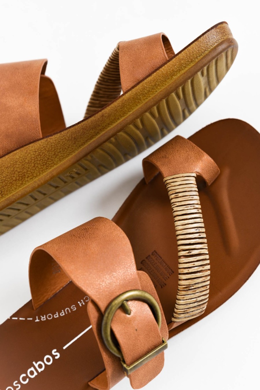 Shoes Los Cabos Slides | Bria Bronze Slide