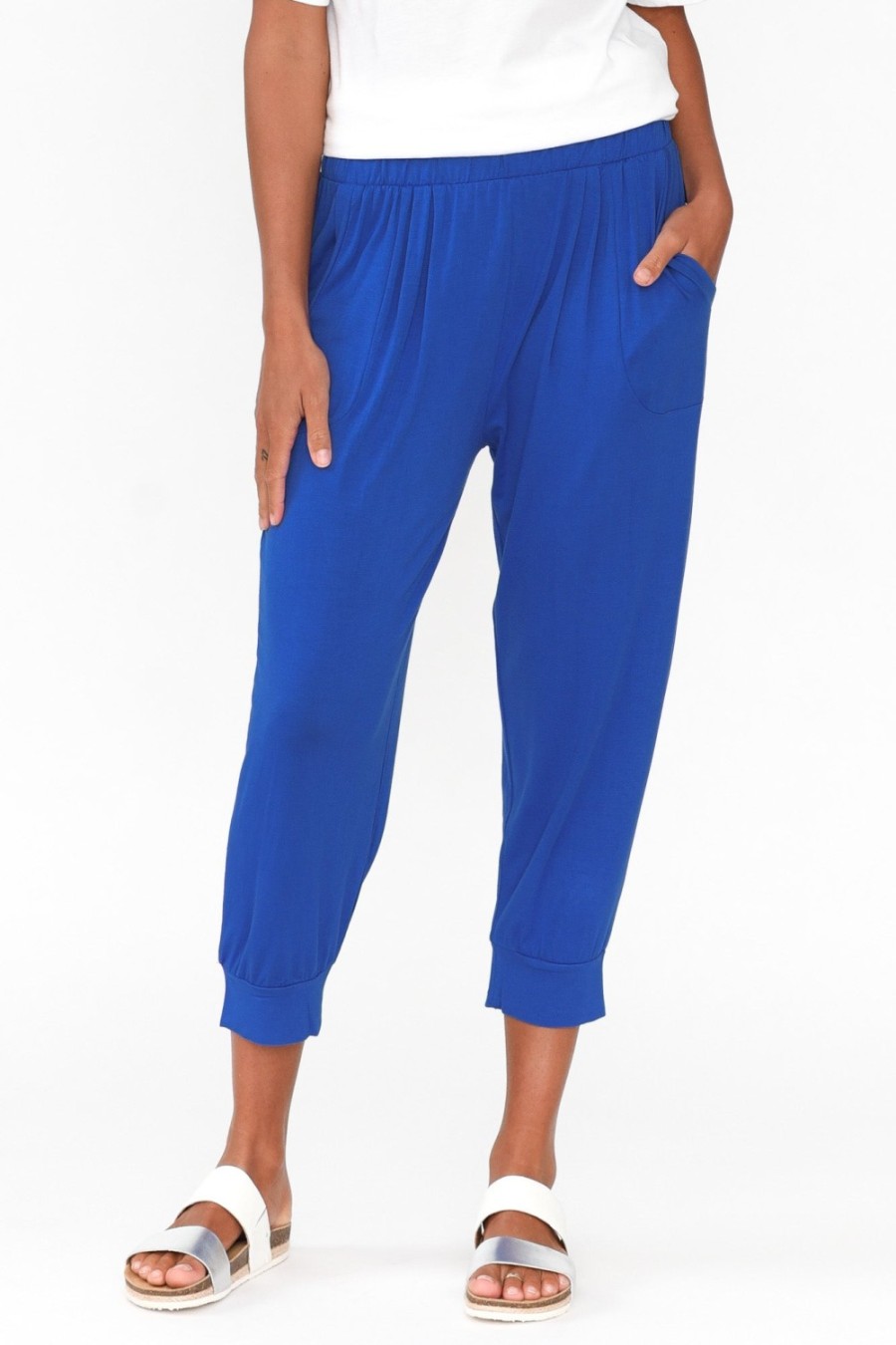 Clothing Betty Basics Pants | Cobalt Tokyo Slouch Pant