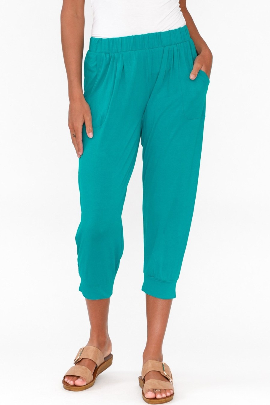 Clothing Betty Basics Pants | Blue Lagoon Tokyo Slouch Pant